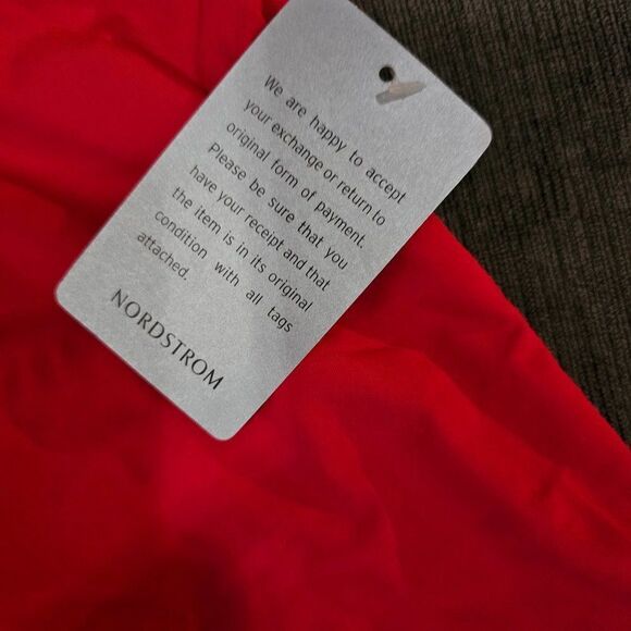 Sea Level Eco Essentials Red Keyhole Halter One-Piece Swimsuit Size 8 - Picture 10 of 14